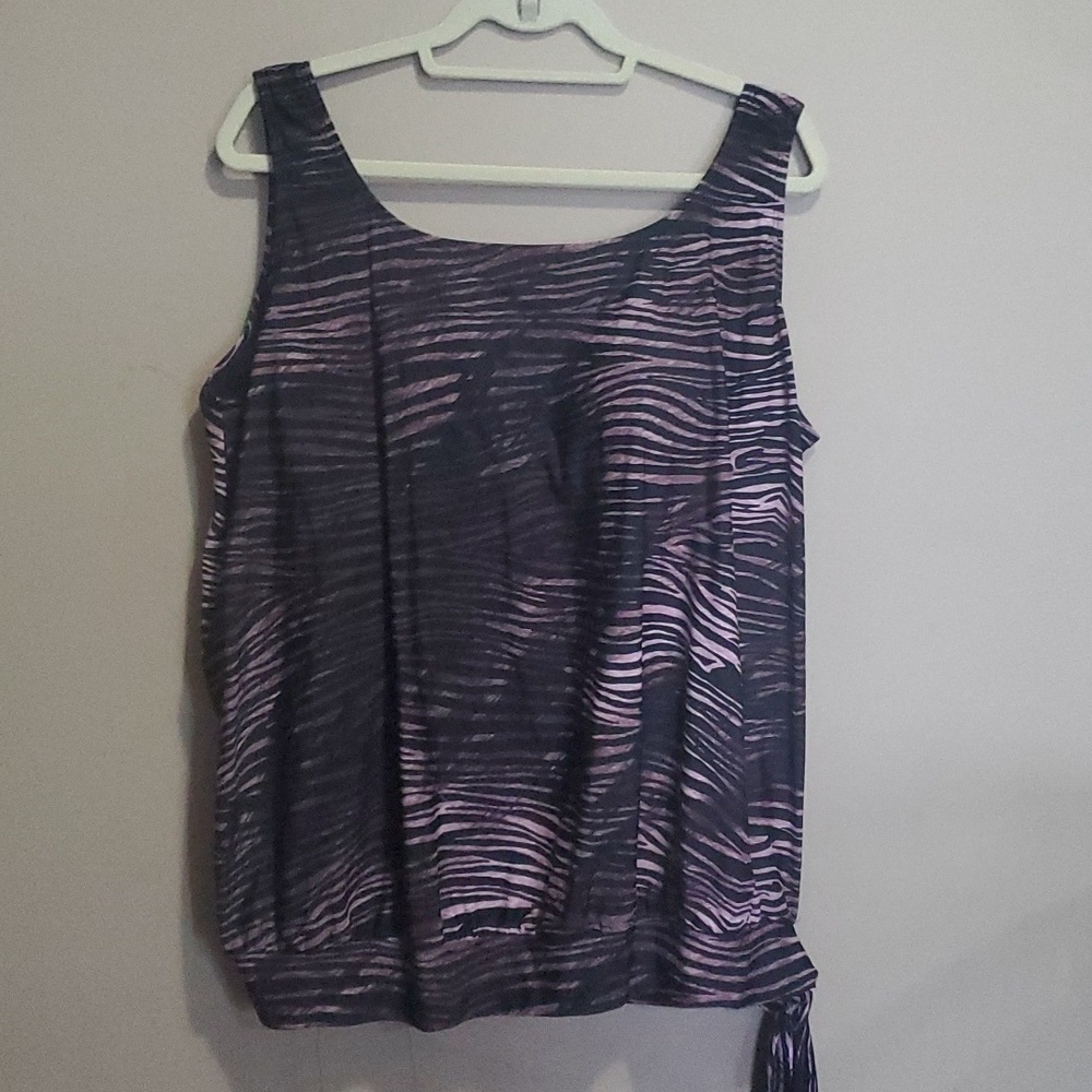 Beach belle tankini top size 24